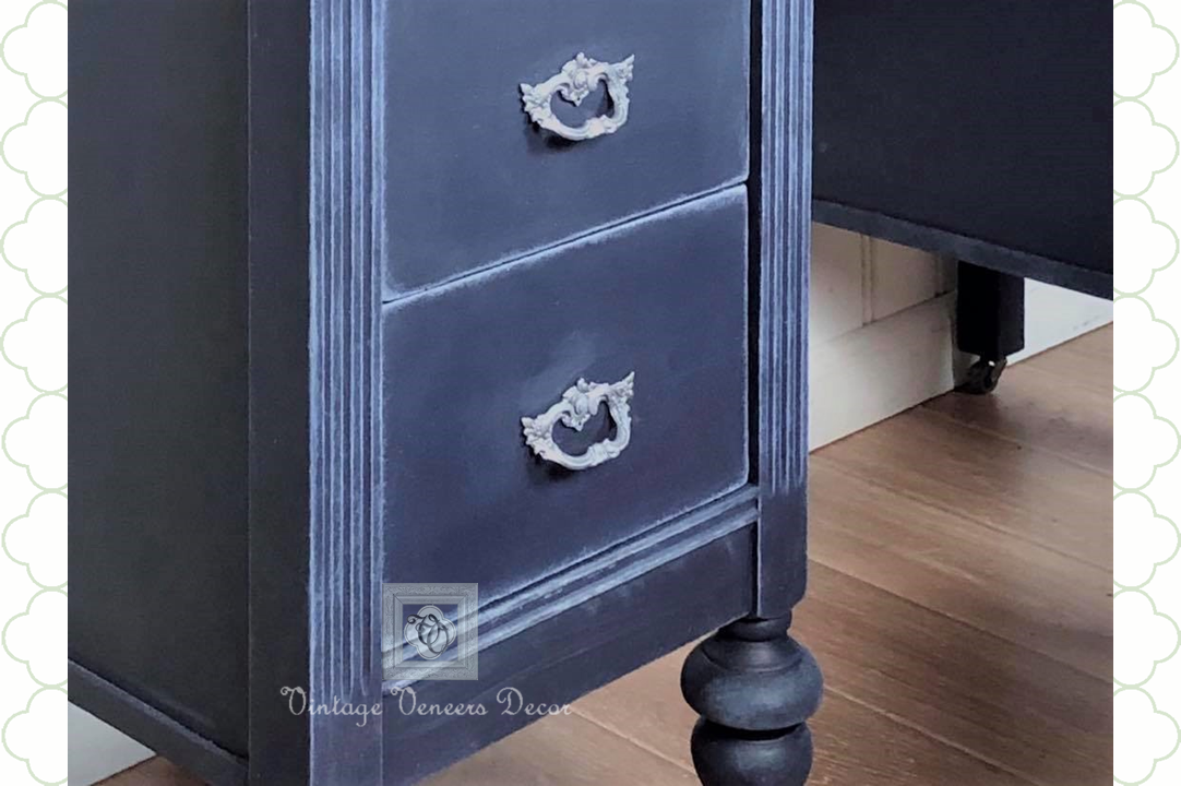 Home Vintage Veneers Decor HandPainted Furnishings, Painting